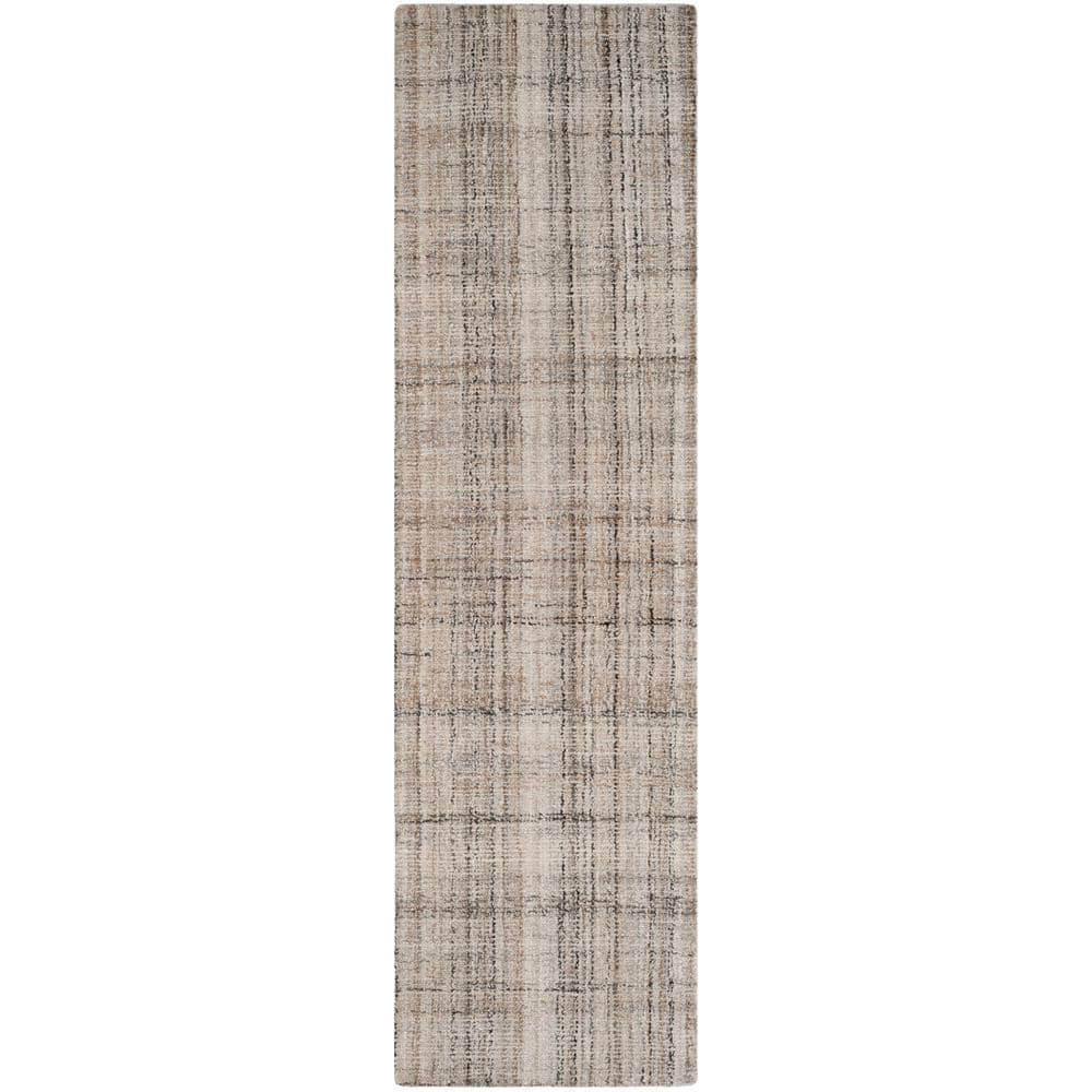 2' x 11' Beige SAFAVIEH August Shag Collection AUG200D Solid Non-Shedding Living Room Bedroom Dining Room Entryway Plush 1.5-inch Thick Runner 