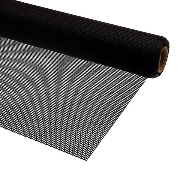 Screen Mesh Roll Extra Heavy Duty Pet Resistant 48 x 84 in. Black (1 Roll)