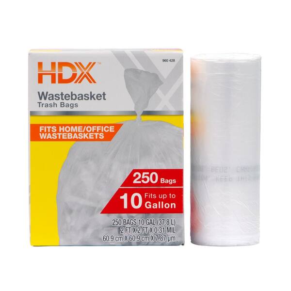 50 Gallon Clear Extra Large Trash Bags (50Count) (D) atelieryuwa