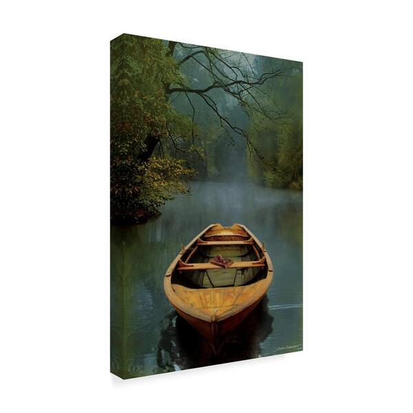 Trademark Fine Art The Old Lake by Carlos Casamayor Hidden Frame