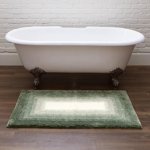 Duck Clorox 17-in x 36-in Sky Blue PVC Bath Mat in the Bathroom Rugs & Mats  department at