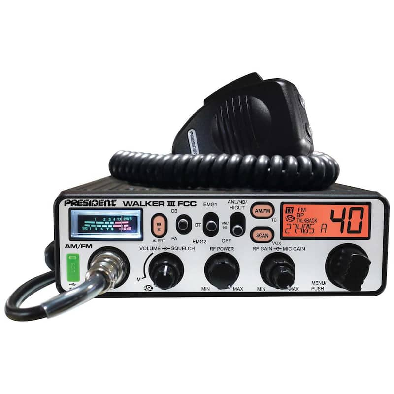 Walker III FCC AM/FM CB Radio