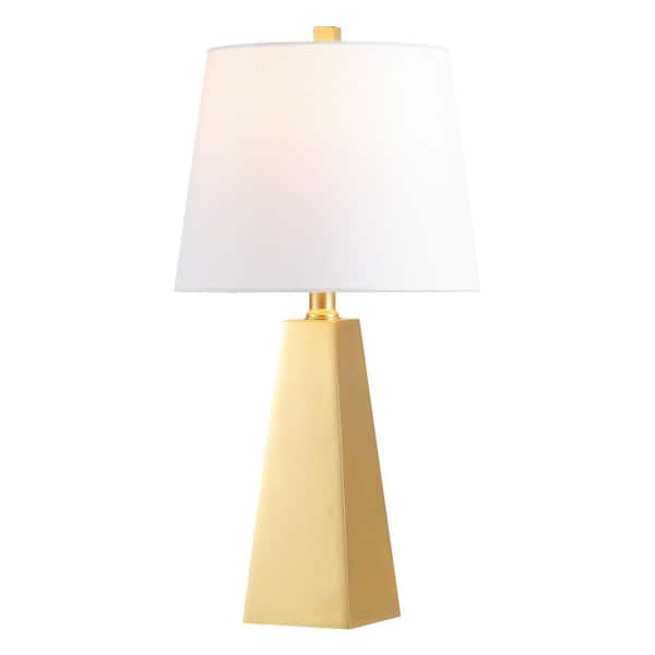 Alexis 20.5 in. Gold Leaf Resin LED Table Lamp
