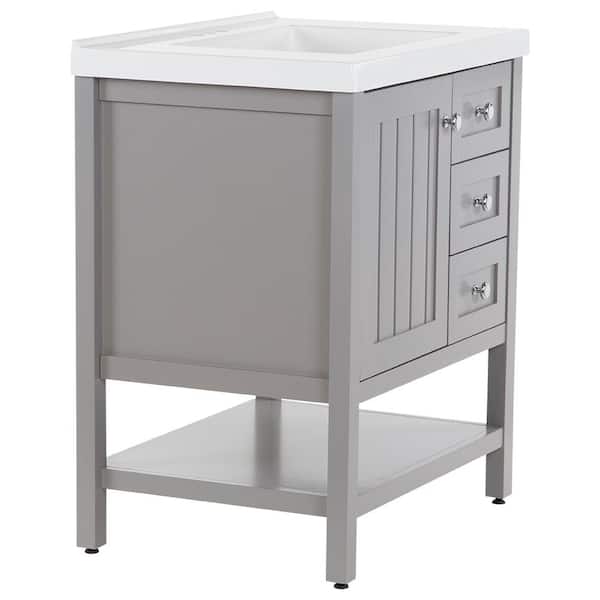 Sterling 31 in. Vanity with Carrara Marble Top Sterling 31 in. Vanity with Carrara Marble Top