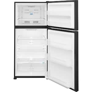 20.0 cu. ft. Top Freezer Refrigerator in Black, Garage Ready