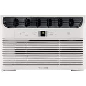 6,000 BTU Window-Mounted Room Air Conditioner in White with Wi-Fi