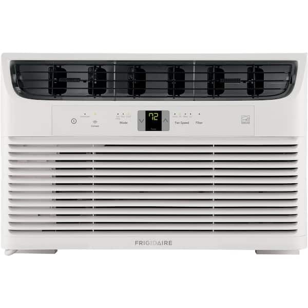 Frigidaire 6,100 BTU 115V Window Air Conditioner Cools 250 Sq. Ft. with Wi-Fi in White