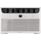 8,000 BTU Window-Mounted Room Air Conditioner in White with Wi-Fi