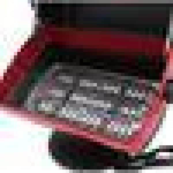 Americana Black and Red Electric Rotisserie Tabletop Grill