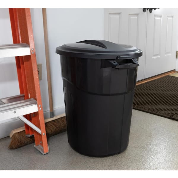 20 Gallon Injection Molded Large Wastebasket Kitchen Trash Can