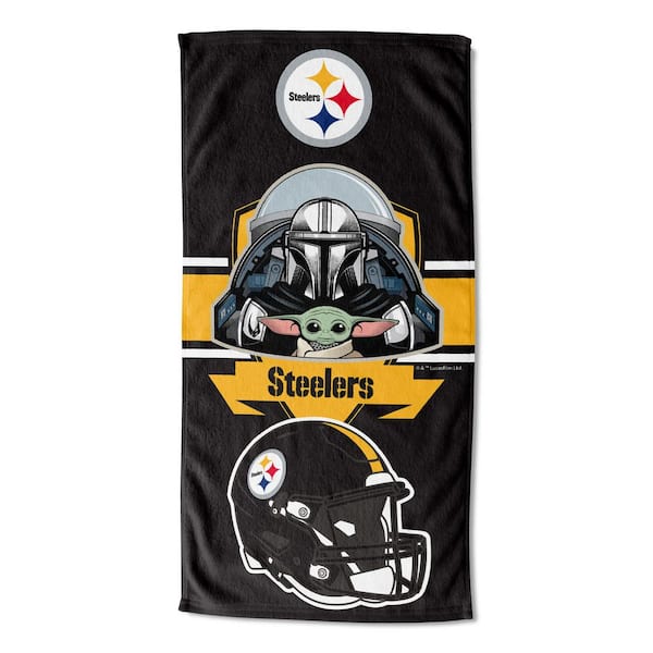 THE NORTHWEST GROUP NFL Star Wars NFL Steelers Child Shield Hugger and Beach Towel