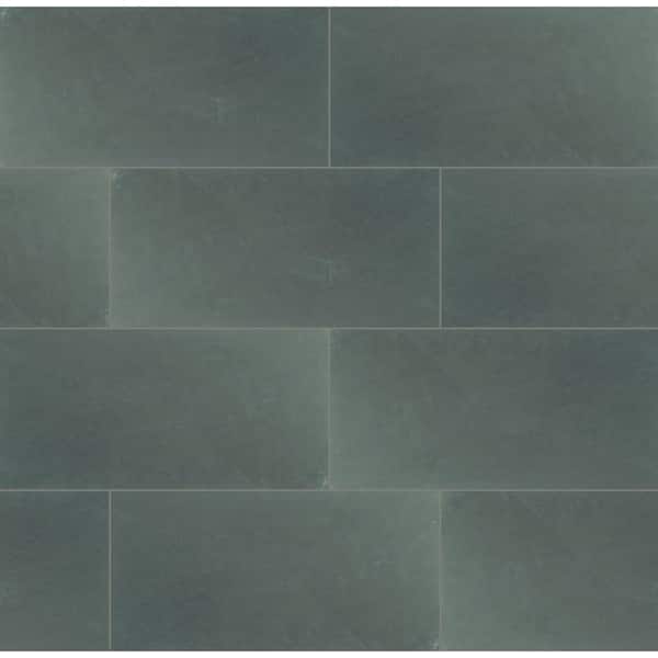 MSI Montauk Blue 12 in. x 24 in. Gauged Slate Floor and Wall Tile (10 sq. ft. / case) MSI Montauk Blue 12 in. x 24 in. Gauged Slate Floor and Wall Tile (10 sq. ft. / case)