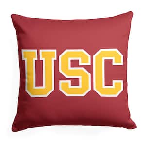 NCAA USC Campus Crawl Printed Throw Pillow