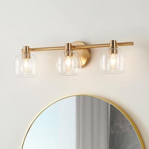 Gold Champagne 2-light 15-in. Valentina Thesis petit.lys Vanity with Light ジャケット・アウター