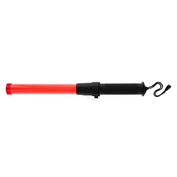 MAXIMUM SAFETY 16 in. Orange/Black Safety Light Baton with 3-Light Modes  and Clip MX935-004 - The Home Depot