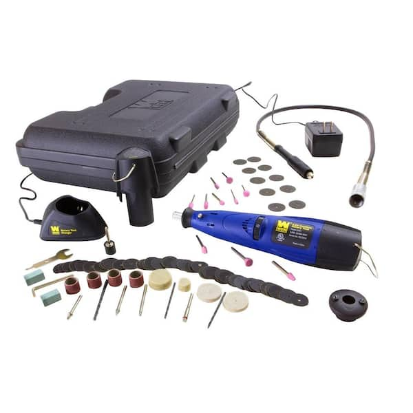 WEN 9.6-Volt Variable Speed Cordless Rotary Tool Kit with 2-Battery