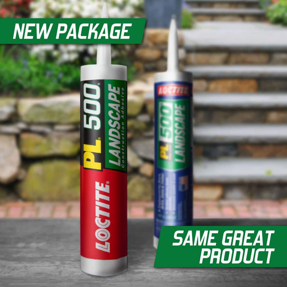 Loctite PL 500 Tan Landscape Block Adhesive 10 oz Cartridge