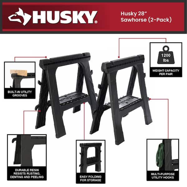 Plastic saw horses home depot hotsell