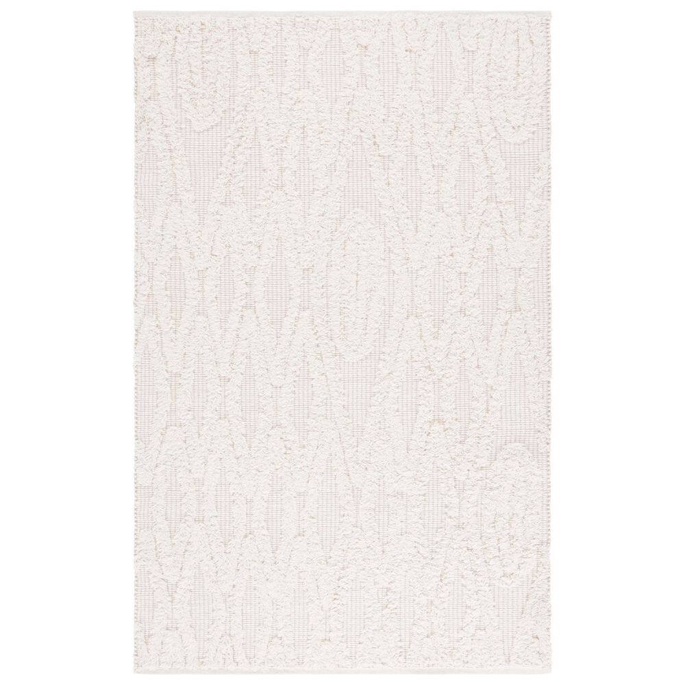 Natura 3 ft. x 5 ft. Ivory Geometric Marle Area Rug price history on PriceWatchPro