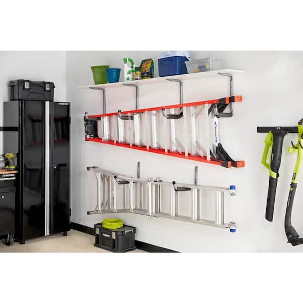 Wall Mounted Padded Steel Shelf Hanger, Husky Garage Shelving Reddit