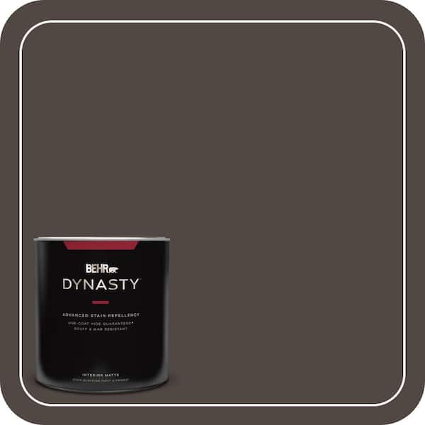 1 qt. #T12-13 Tribal Drum Matte Interior Stain-Blocking Paint and Primer