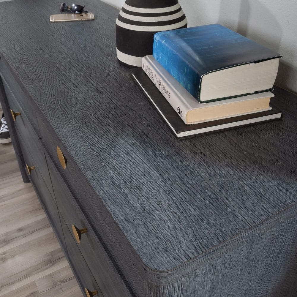 Denim Oak Double Dresser with Extra Deep Drawers