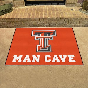 Texas Tech University Red Man Cave 3 ft. x 4 ft. Area Rug