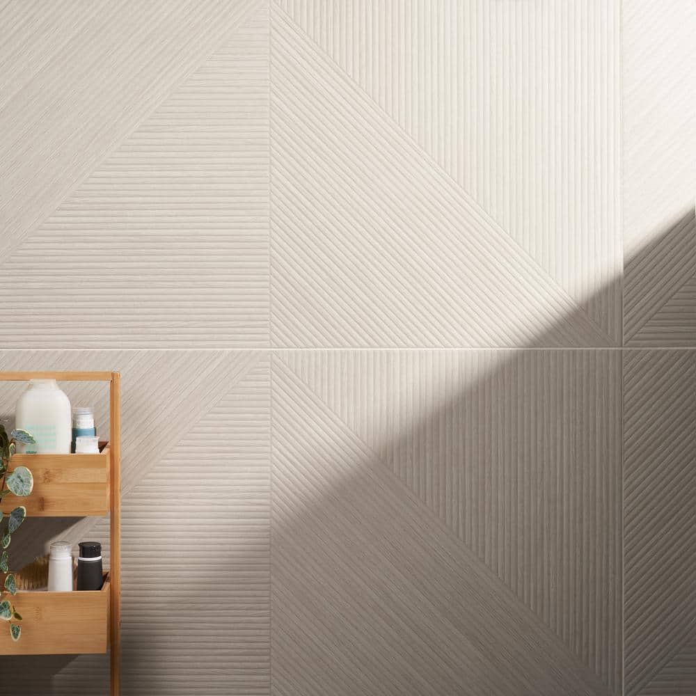Ash 24x48 Matte Porcelain Fluted Wall Tile