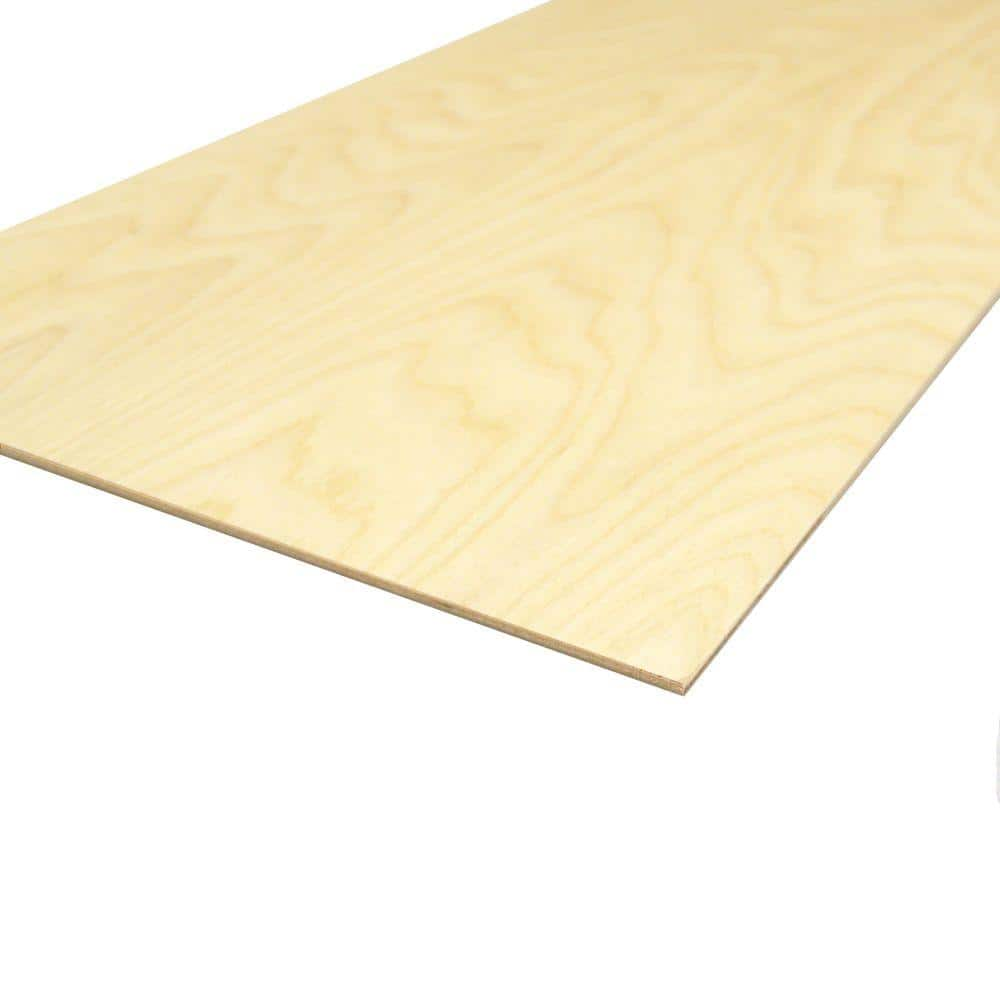 Midwest Products 1/8 in. x 12 in. x 2 ft. Birch Plywood Project Panel ...