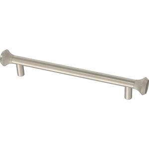 Classic Flare 6-5/16 in. (160 mm) Satin Nickel Drawer Pull