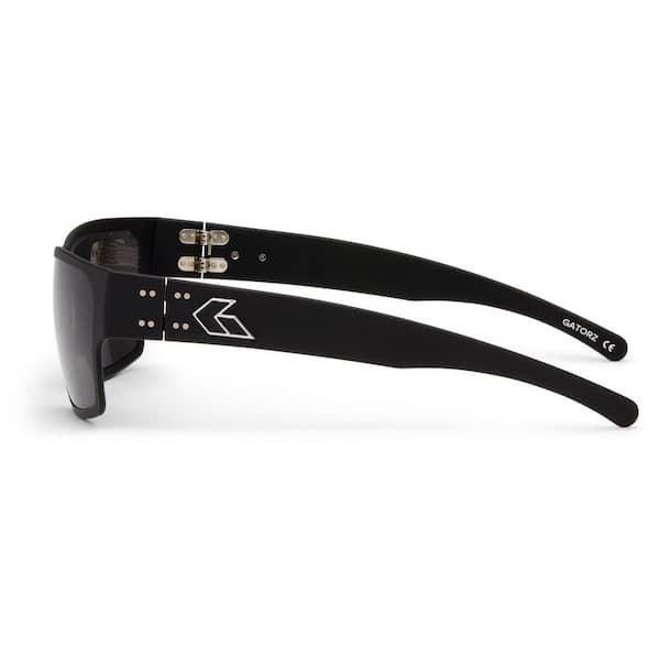 GATORZ DELTA サングラス ブラック GATORZ Delta Black Frame Polarized Smoke Lenses GDELMTBLK01P - The