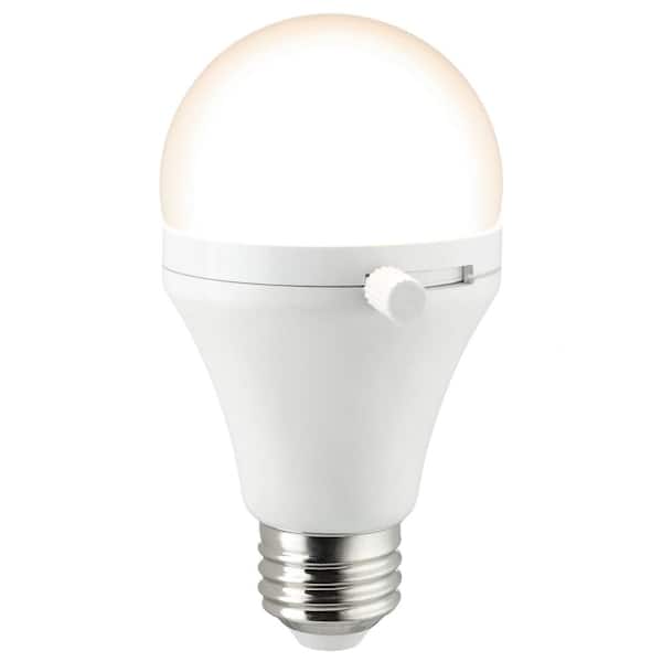 Sunlite 40-Watt Equivalent A19 ShabBulb Shabbat Permissible LED Light Bulb in Warm White 3000K