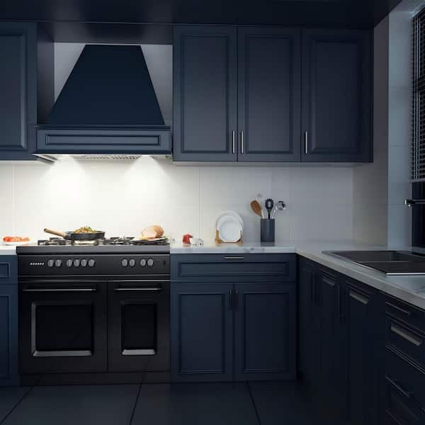 36 in. 600 CFM Convertible Ducted to Ductless Insert Range Hood in Stainless Steel with Baffle Filter, LED Lighting