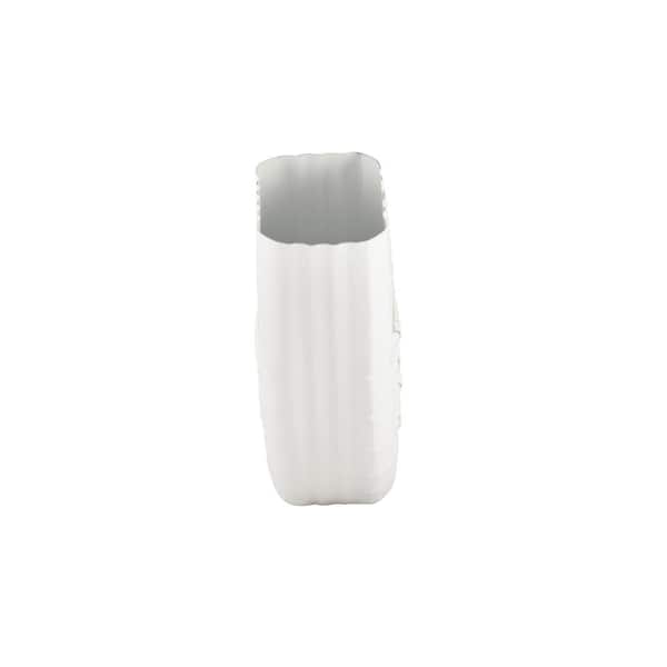 Gibraltar Building Products 2 in. x 3 in. White Steel 75 Degree B