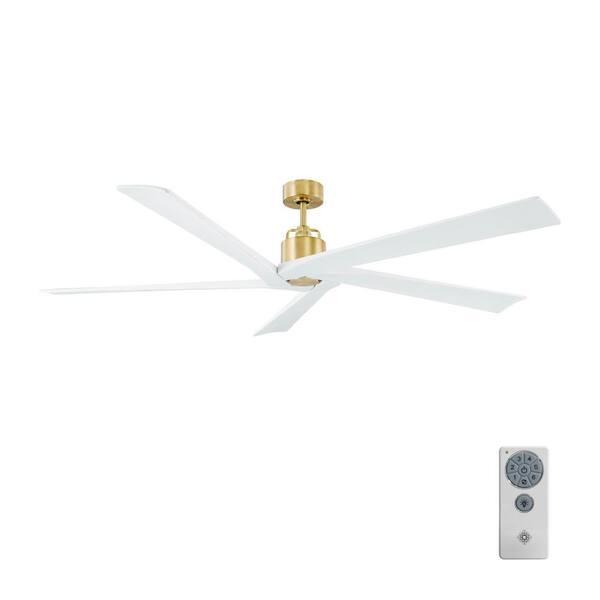 Matte White Blades and Remote Control 