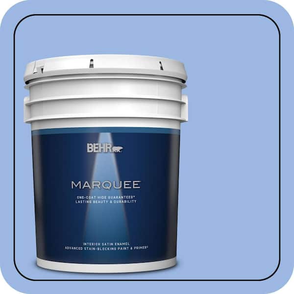 BEHR MARQUEE 5 gal. #P530-3 Honest Satin Enamel Interior Paint & Primer
