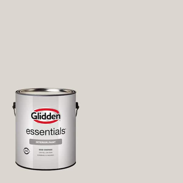 Glidden Essentials 1 gal. PPG1025-2 Silent Smoke Semi-Gloss Interior Paint