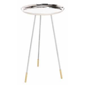 Calix Silver/Gold Side Table