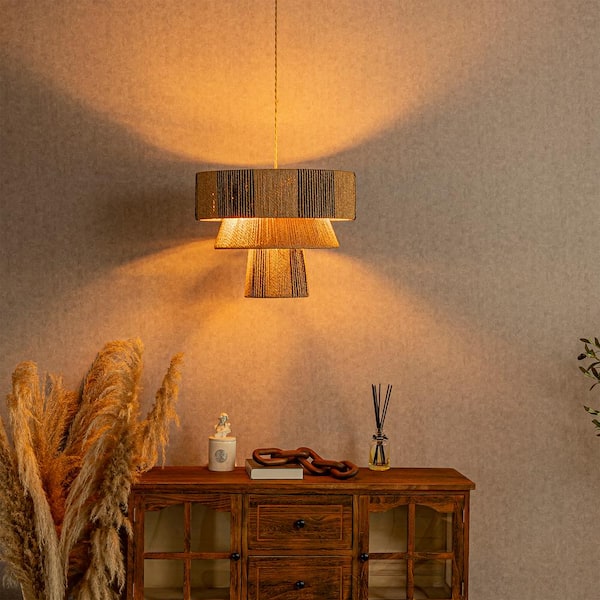 ELE Light & Decor Libra 4-Light Coastal Chandelier 3-Tier
