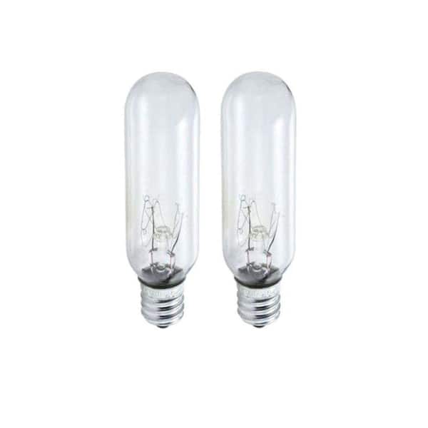 Philips 15-Watt T6 Incandescent Tubular Exit Light Bulb (2-Pack)