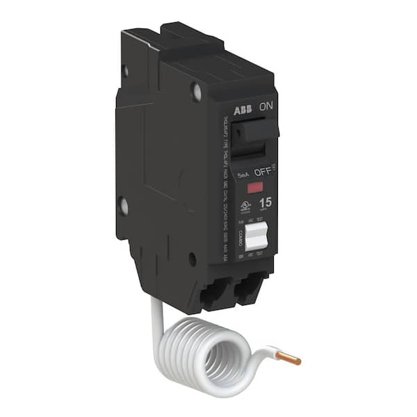ABB 15 Amp Single-Pole Combination Arc Fault Circuit Breaker