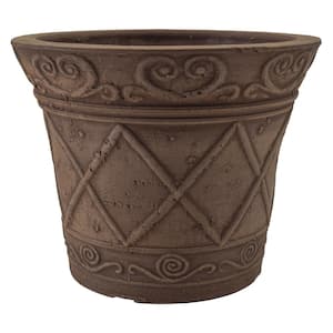 Scroll Grower 5 in. x 4 in. Chocolate PSW Pot