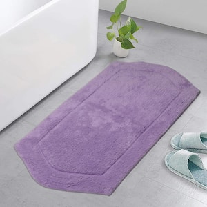 Waterford Collection 100% Cotton Tufted Bath Rug, 24 x 40 Rectangle, Purple