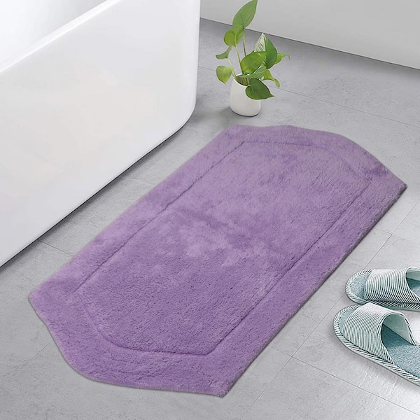 HOME WEAVERS INC Waterford Collection 100% Cotton Tufted Bath Rug, 24 x ...
