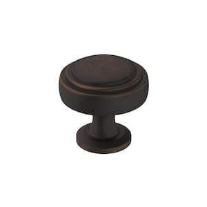 Winsome 1-1/4 in. (32mm) Traditional Oil-Rubbed Bronze Round Cabinet Knob