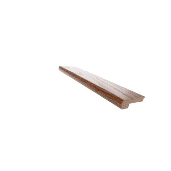 Stair Nose Oak Cane .375 in. T x 2.75 in. W x 78 in. L High Gloss Solid Hardwood Trim