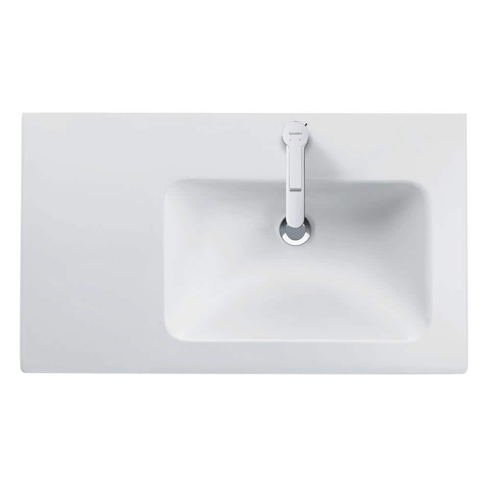 B.2 Series 6.5" High Chrome Gloss Single Hole Bathroom Faucet