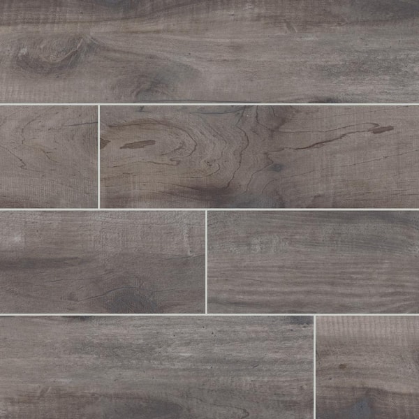 MSI Take Home Tile Sample - Timberbrook Mist 4 in. x 4 in. Matte Porcelain Floor and Wall Tile