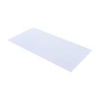 23.75 in. x 47.75 in. Clear Acrylic Prismatic Light Panel
