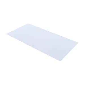 23.75 in. x 47.75 in. Clear Acrylic Prismatic Light Panel